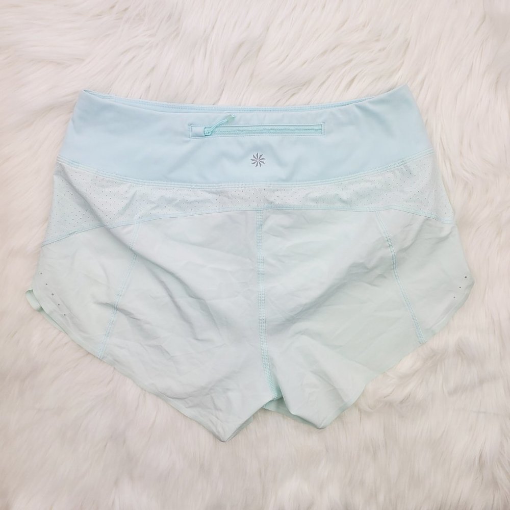 NWOT Athleta Blue Run With It 3.5" Shorts - Picture 7 of 10